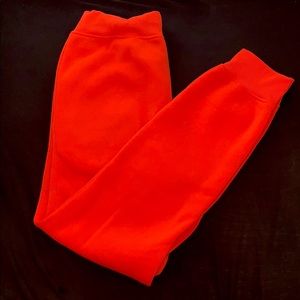 Orange SouthPole Fleece joggers / sweatpants
